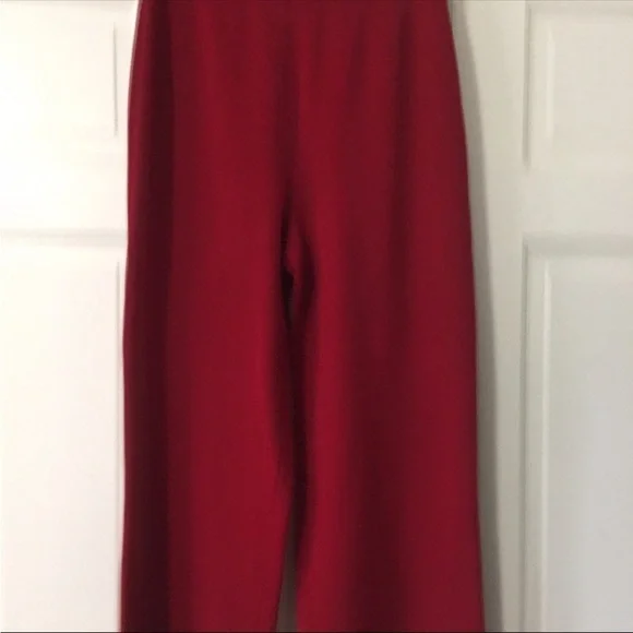 St. John Red Dress Pants Size 8